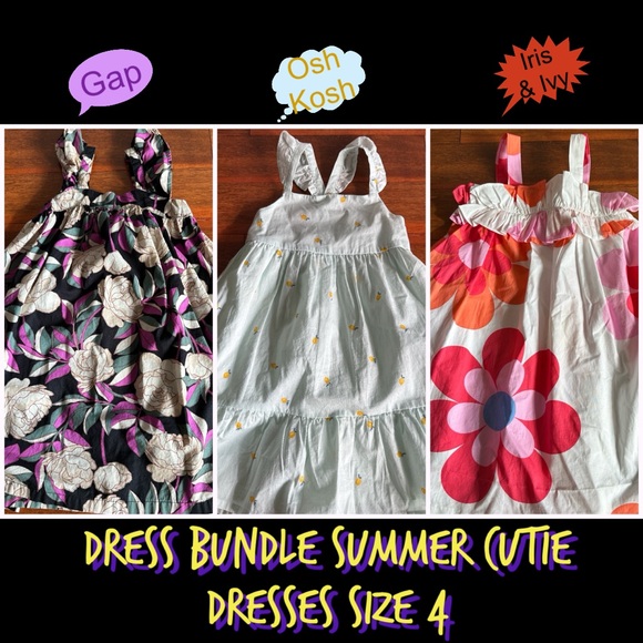 iris & ivy Other - Size 4T Summer Dress Bundle